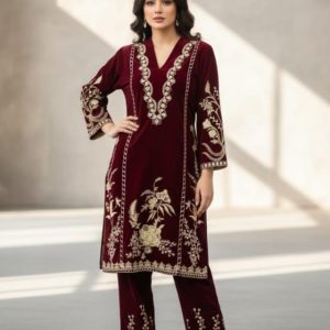 ladis velvet suit600